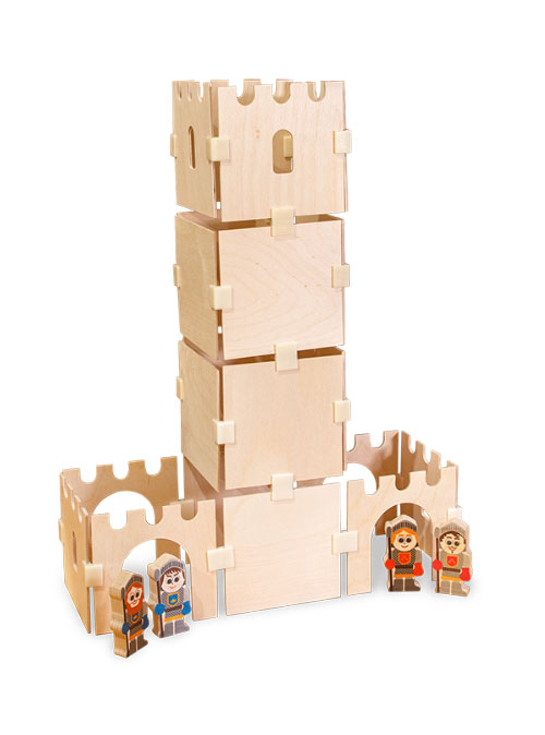 Dřevěná stavebnice věž